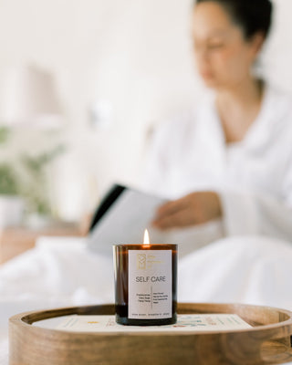 little moments of. Self care candle